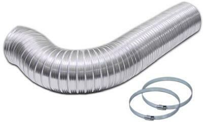 Lambro 4 ft X 8 in Dryer Venting Duct