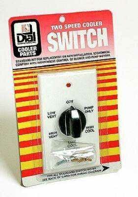 Dial Manufacturing Ivory Wall Switch