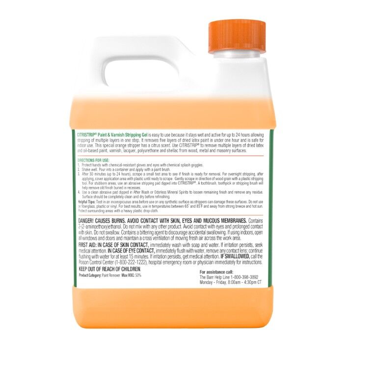 CitriStrip Paint & Varnish Stripping Gel, 1-Qt
