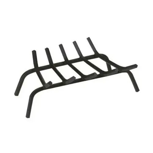 Panacea Wrought Iron Fireplace Grate, 27-In