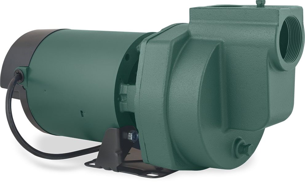 Zoeller Cast Iron Irrigation Pump, 1-1/2-HP