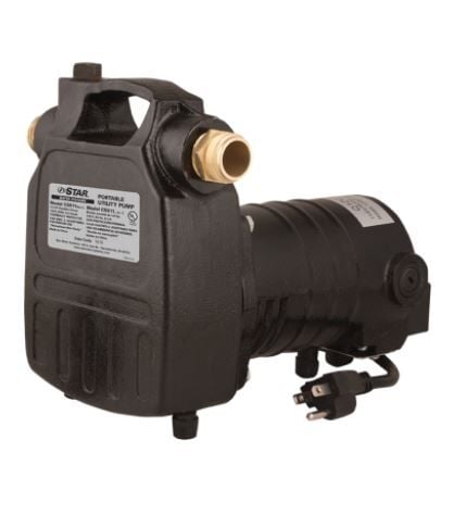 Star Water Systems Portable Electric Utility Pump