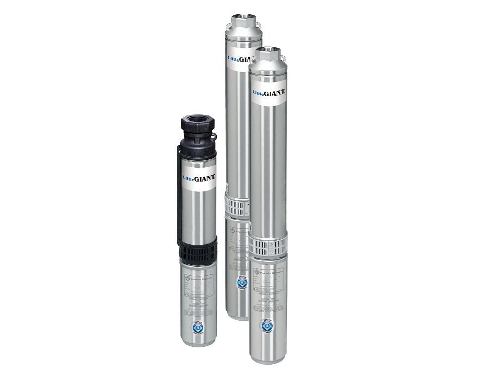Little Giant 4-In Submersible Well Pump 12-GPM, 3-Wire, 3/4-Hp
