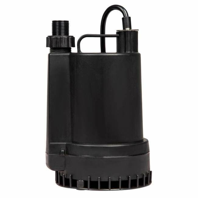 Red Lion 1/4 hp Thermoplastic Utility Pump