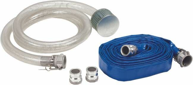 Franklin Electric 2" Hose Kit With Stainless Steel Strainer - Red