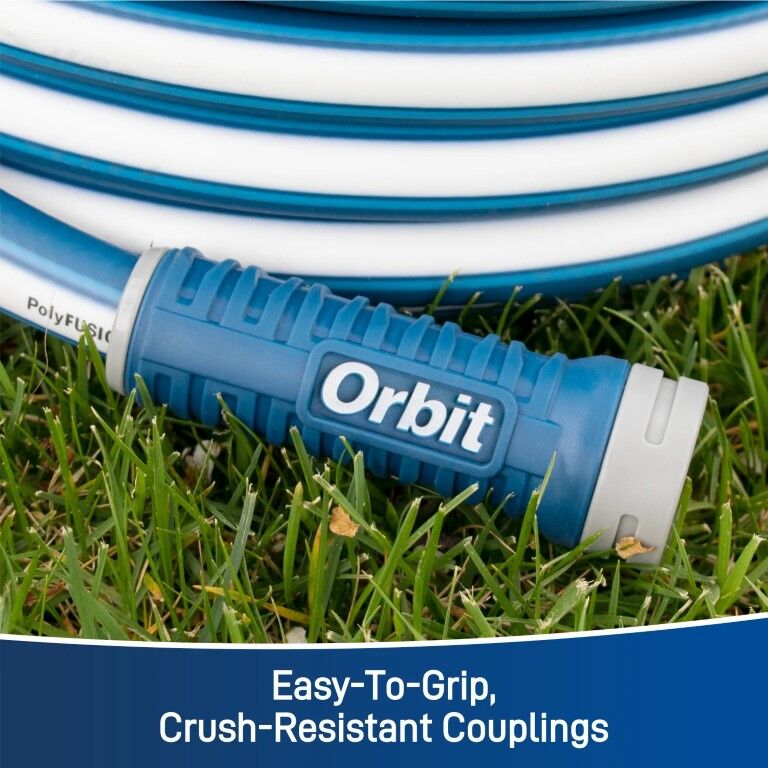 Orbit Polyfusion Garden Hose, 500 PSI, 5/8-In x 50-Ft