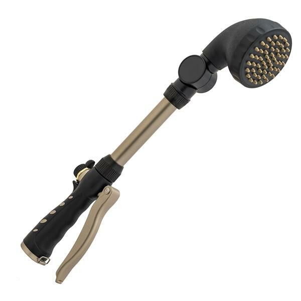 Orbit Ratcheting Shower Head Watering Wand, 15-In