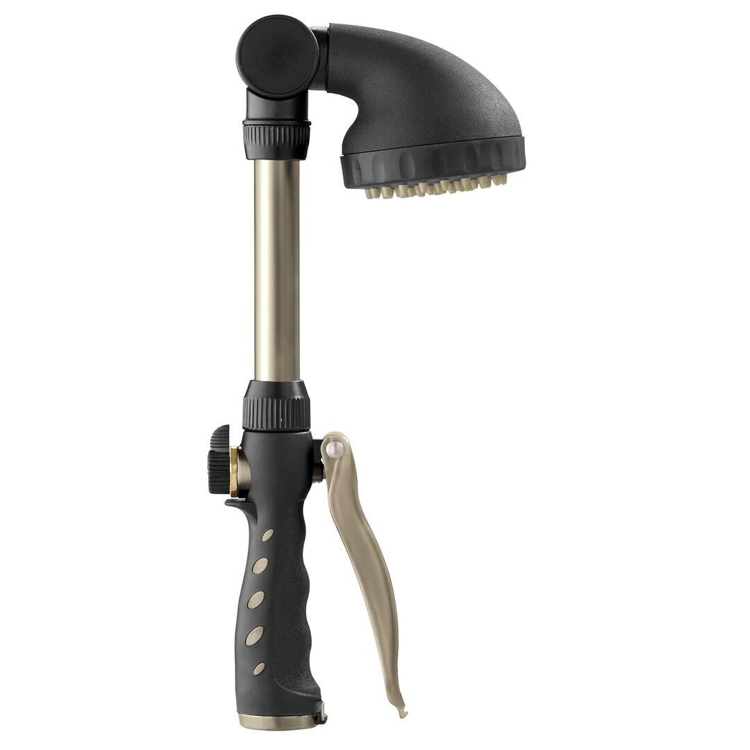 Orbit Ratcheting Shower Head Watering Wand, 15-In