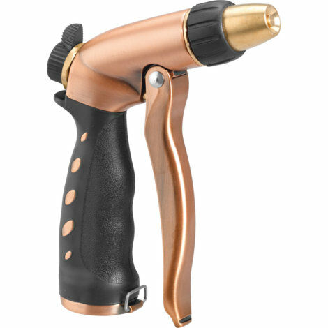 Orbit Front Trigger Adjustable Nozzle Galvanized Copper