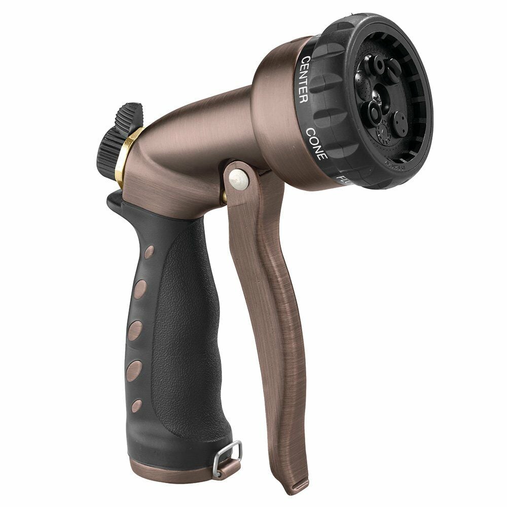 Orbit 7-Pattern Zinc Front Trigger Nozzle Bronze