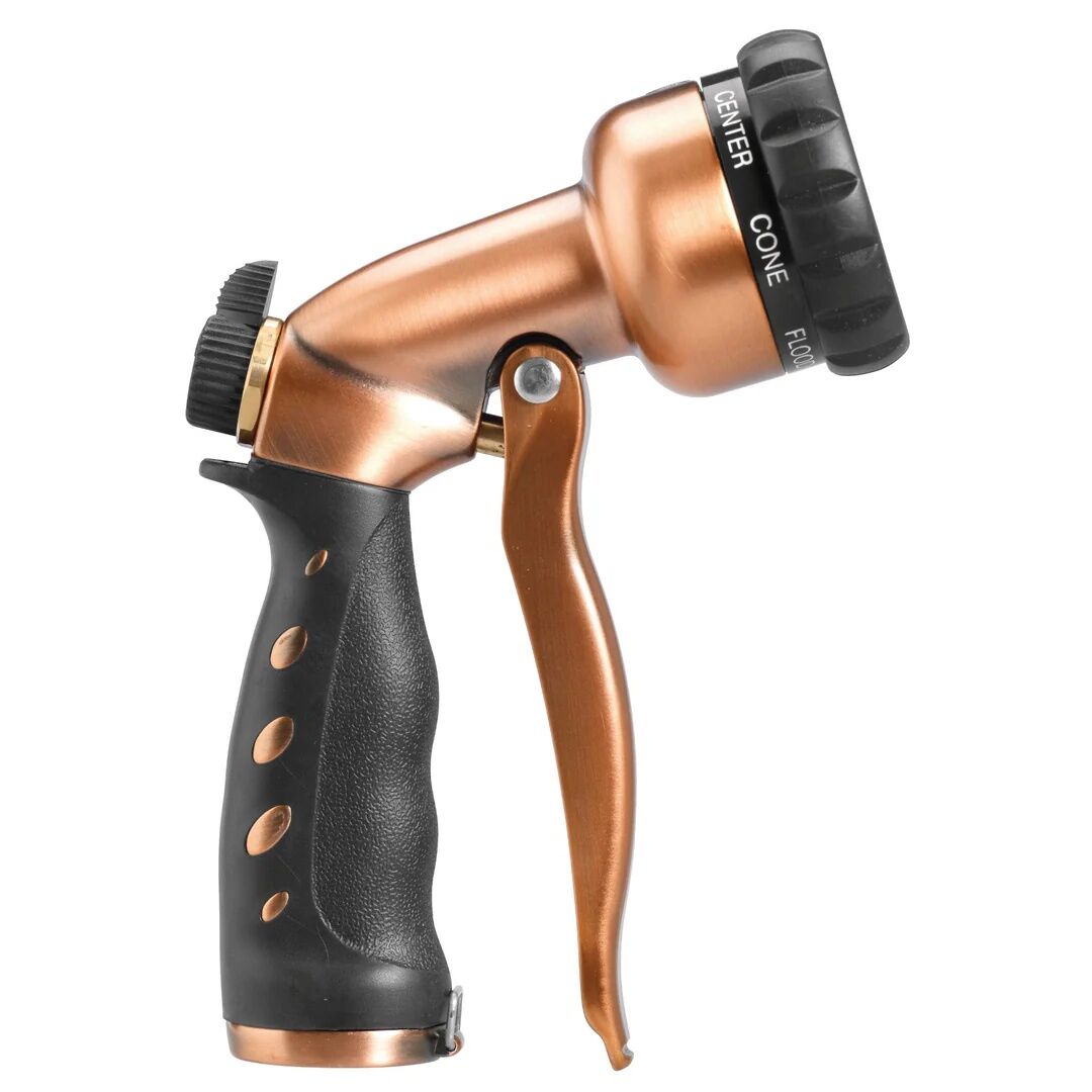 Orbit 7-Pattern Zinc Front Trigger Nozzle Copper