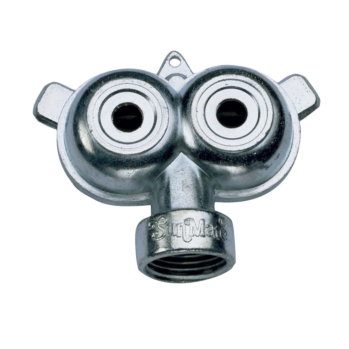 Orbit Twin Circle Zinc 360° Pattern Spot Sprinkler, 15-Ft