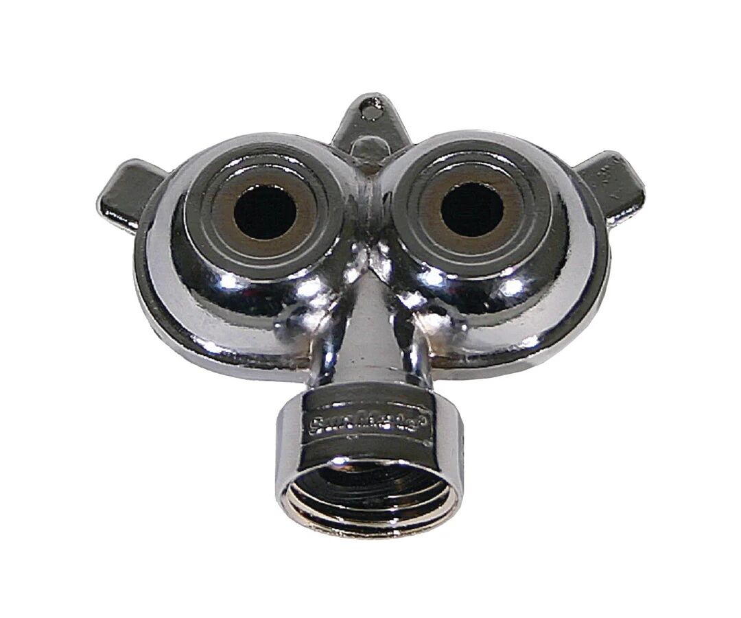 Orbit Twin Circle Zinc 360° Pattern Spot Sprinkler, 15-Ft