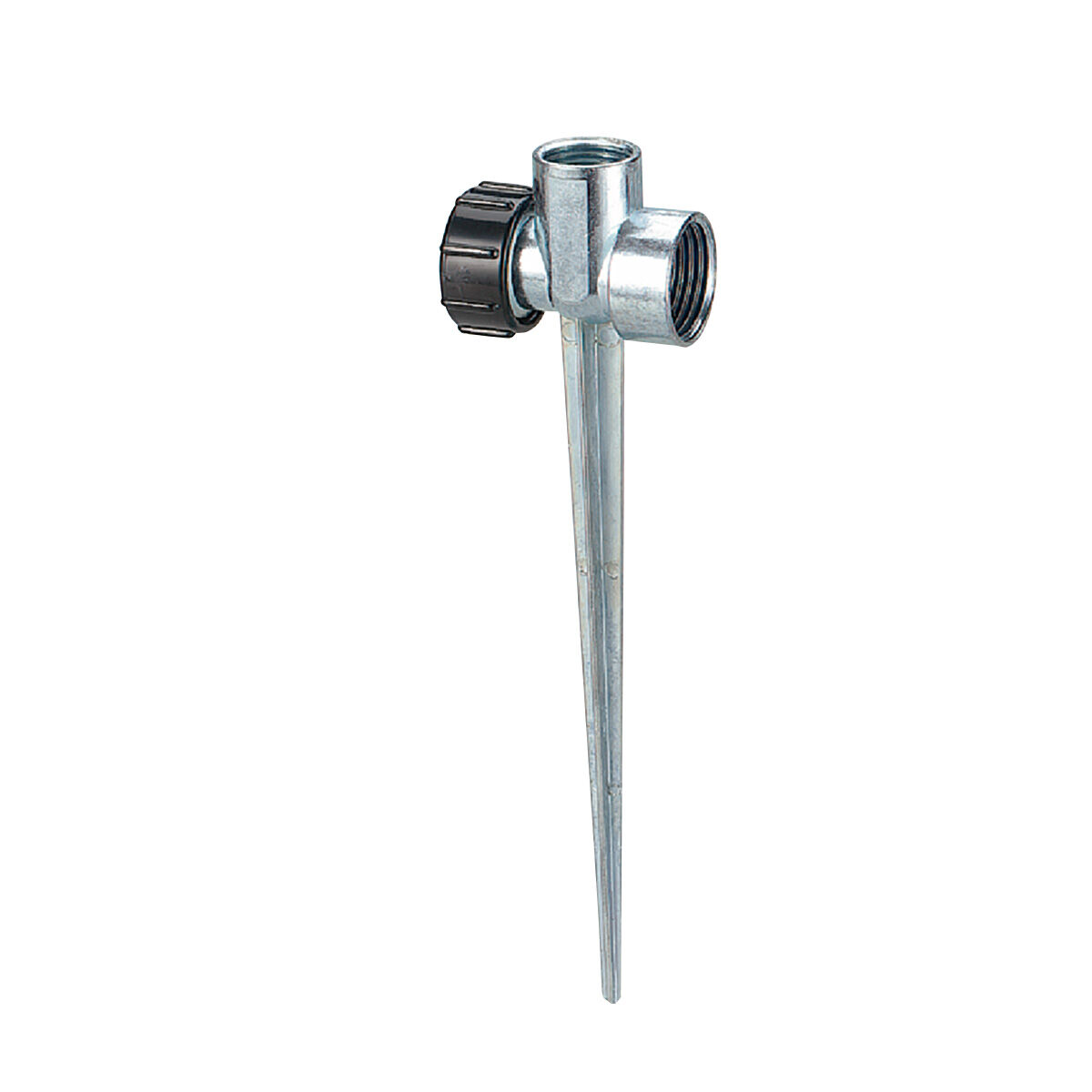 Orbit Zinc Flow-Through Sprinkler Head Spike Base, 1/2-In MPT