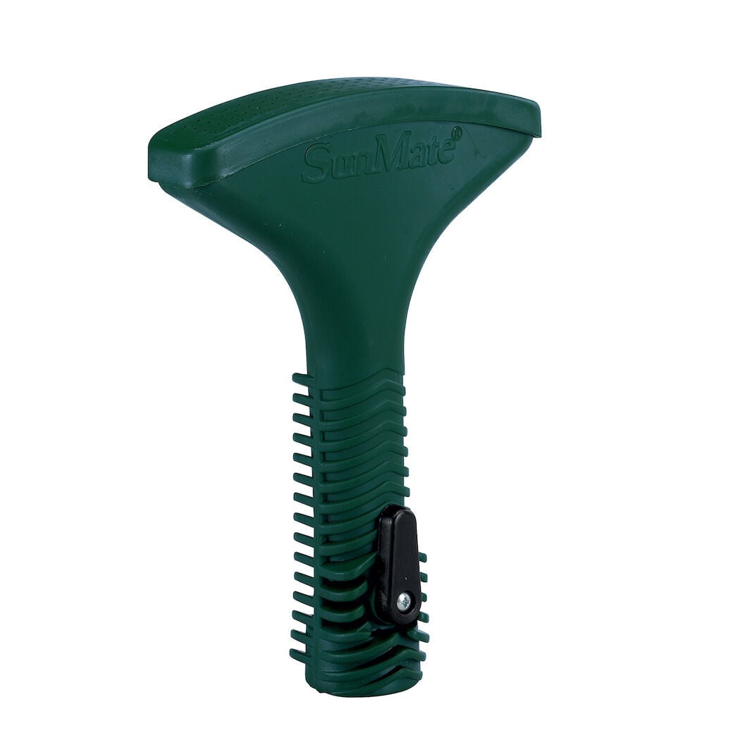 Orbit Plastic Fan Spray Shower Nozzle With Shut-Off Lever And Spike