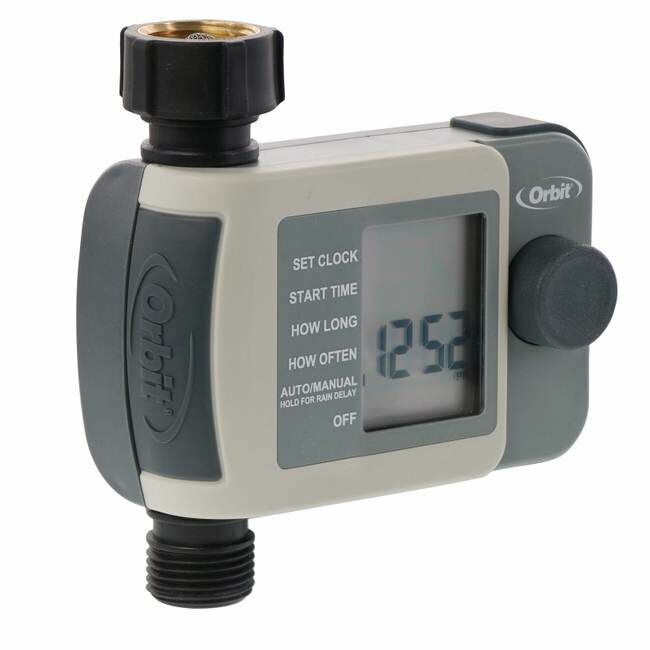 Orbit 1-Outlet Hose Faucet Digital Watering Timer