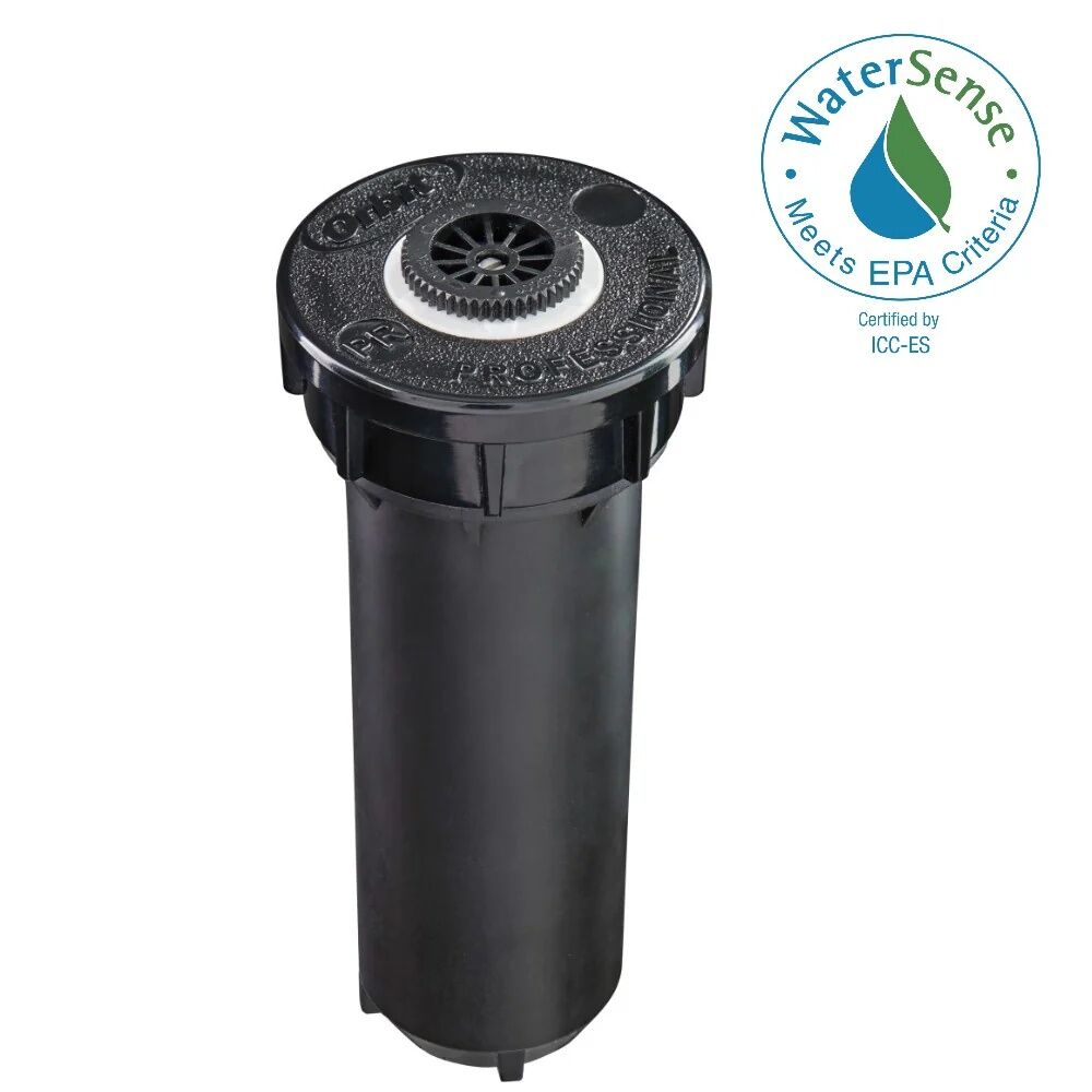 Orbit Pro Pressure-Regulating 4-In Pop-Up 0°-360° Pattern Spray Head Sprinkler, 8-Ft