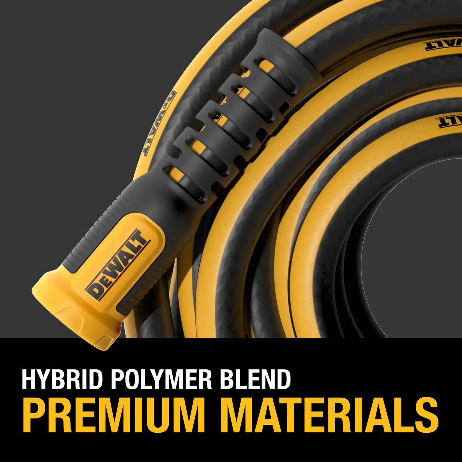 DEWALT Professional Grade Heavy-Duty Water Hose, 500 PSI, 5/8-In x 100-Ft