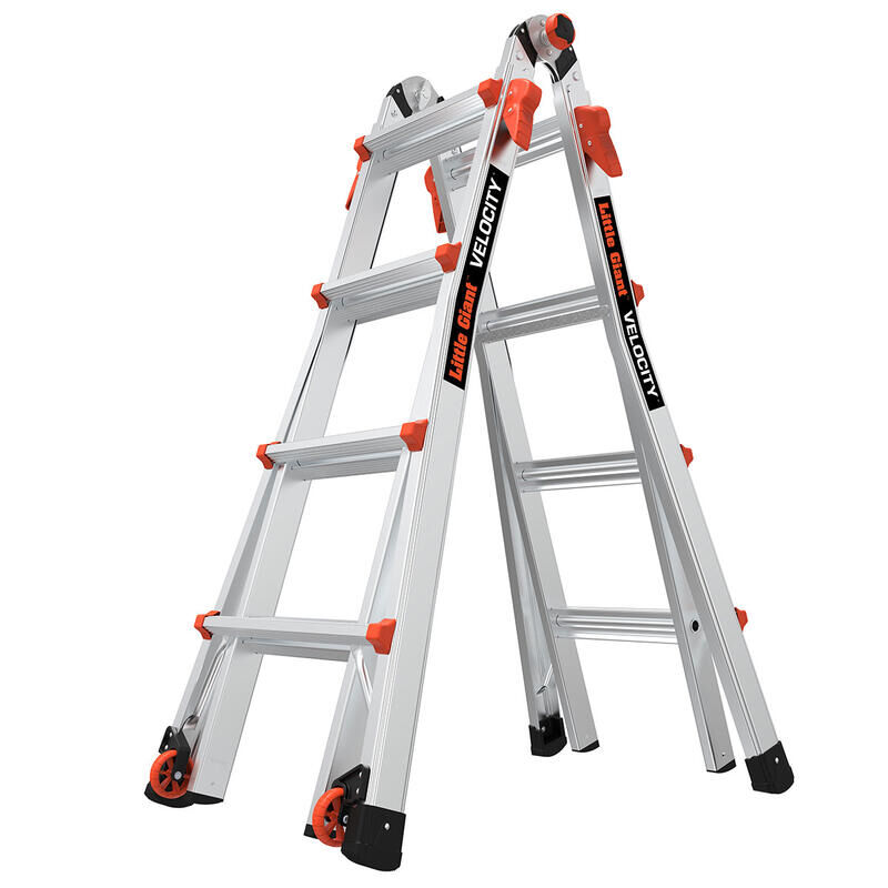 Little Giant Velocity Multi-Position Ladder, Type IA, Load Capacity 300-Lb, 17-Ft