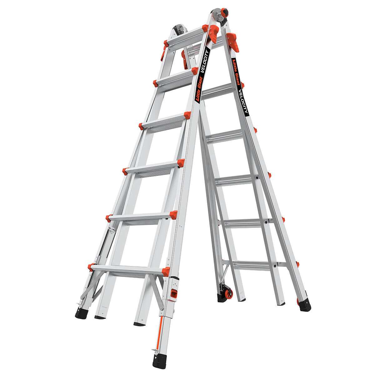 Little Giant Velocity Articulating Ladder With Leg Levelers