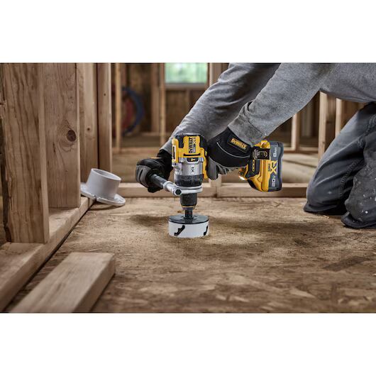 DEWALT 20-V Max XR Brushless Cordless 3-Speed Hammer Drill, 1/2-In (Tool Only)