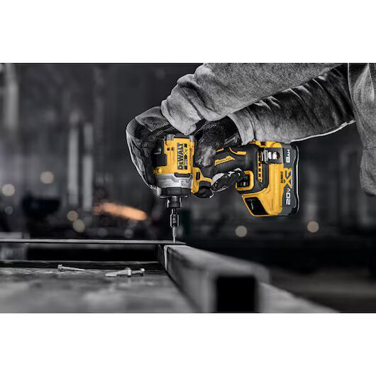 DEWALT 20-V Max XR 3-Speed Brushless High Torque Impact Driver, 1/4-In (Tool Only)