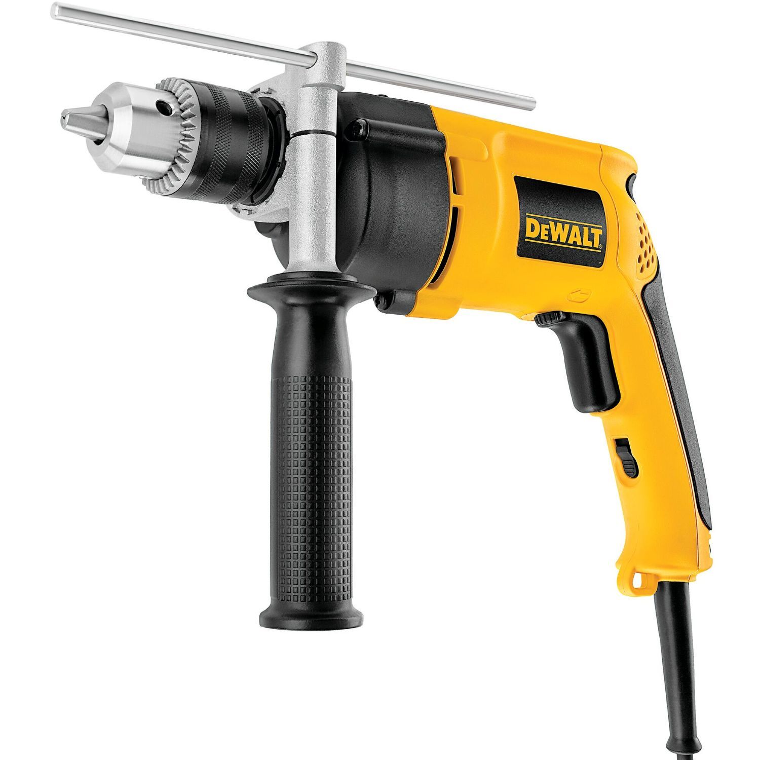DEWALT VSR Single Speed Corded Hammer Drill, 1/2-In