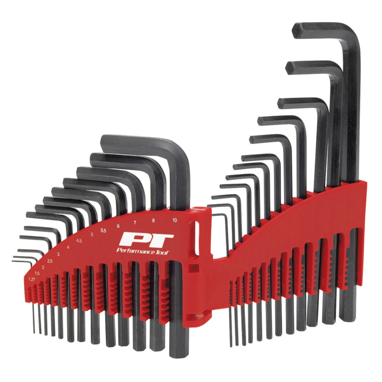 Performance Tool SAE/Metric Hex Key Set, 25-Pc