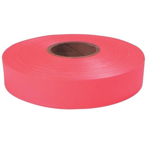 Empire Pink Flagging Tape, 1-In X 600-Ft