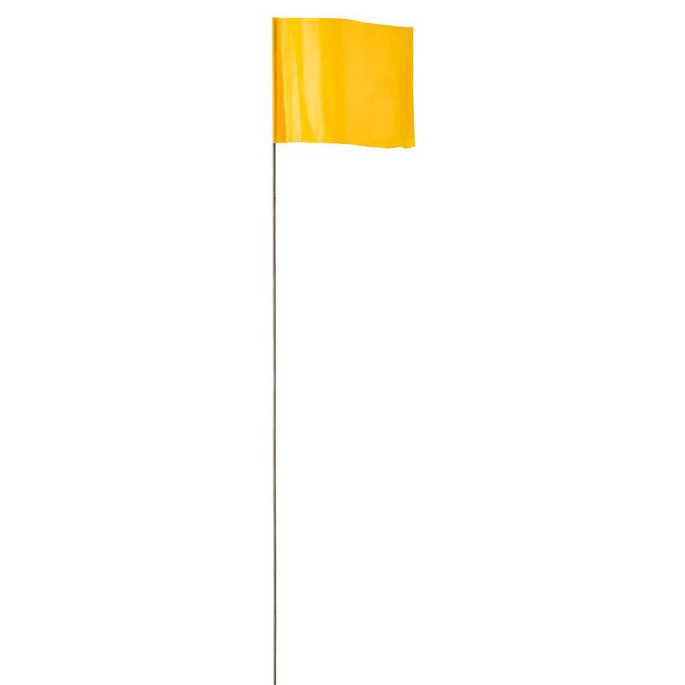 Empire Yellow Flag Stake, 2.5-In x 3.5-In