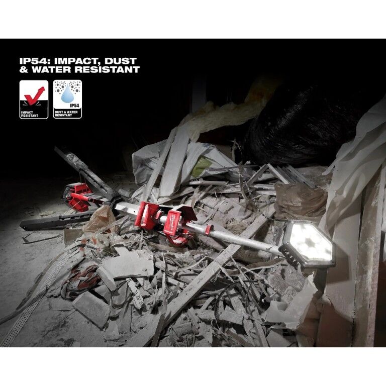 Milwaukee M18 Rocket Dual Power Tower Light, 2500-Lm (Tool Only)