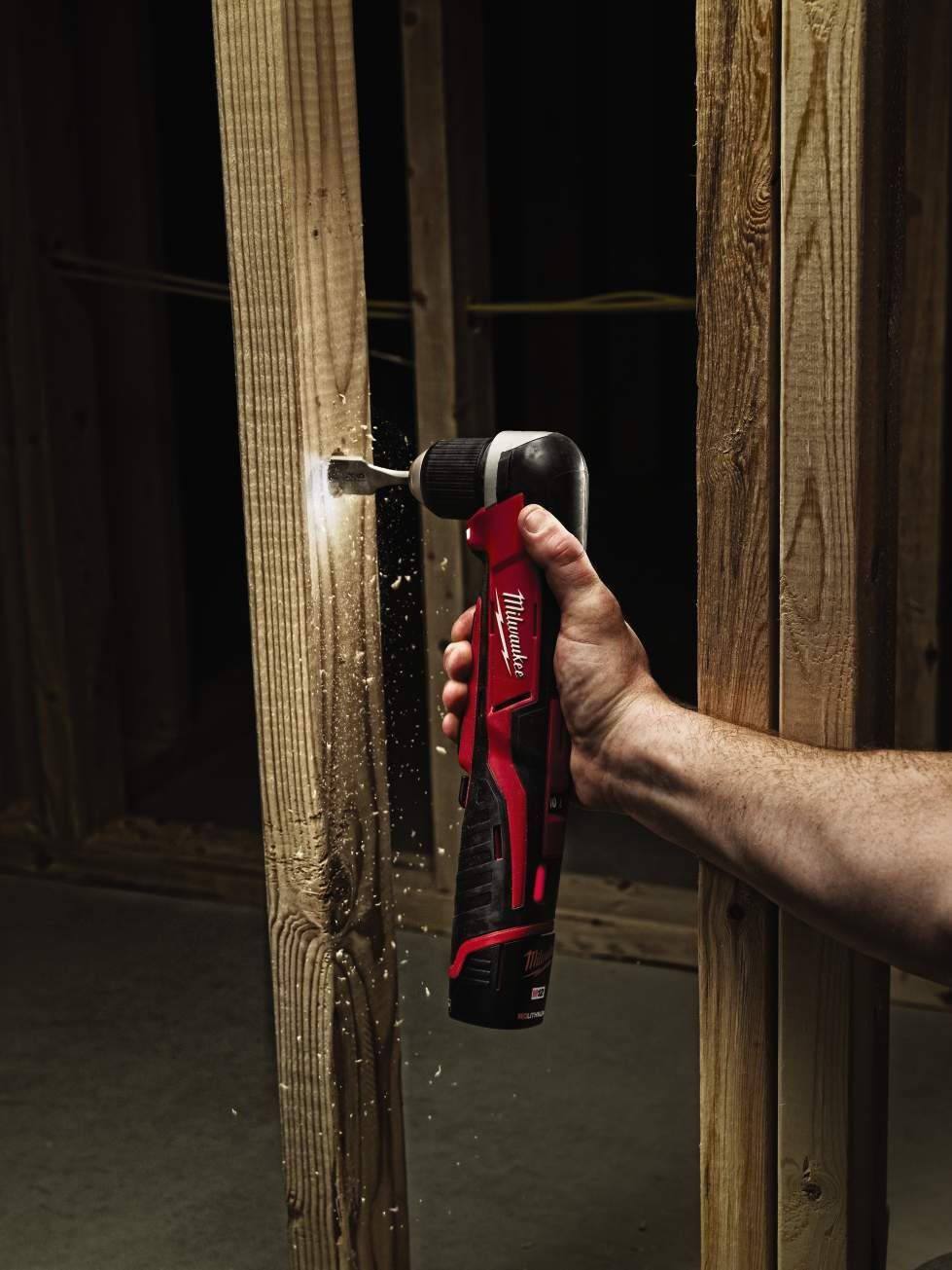 Milwaukee M12 Right Angle Drill Driver, 3/8-In (Tool Only)