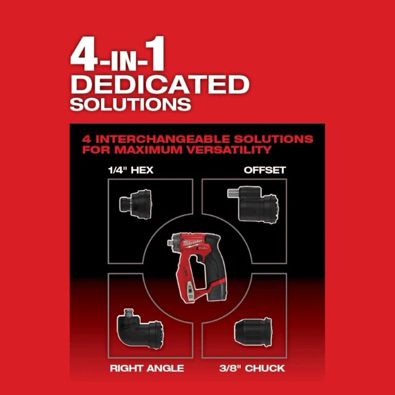 Milwaukee M12 Fuel Installation Drill Driver, 1/4-In & 3/8-In (Tool Only)