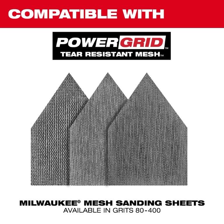 Milwaukee M12 Fuel Orbital Detail Sander (Tool Only)