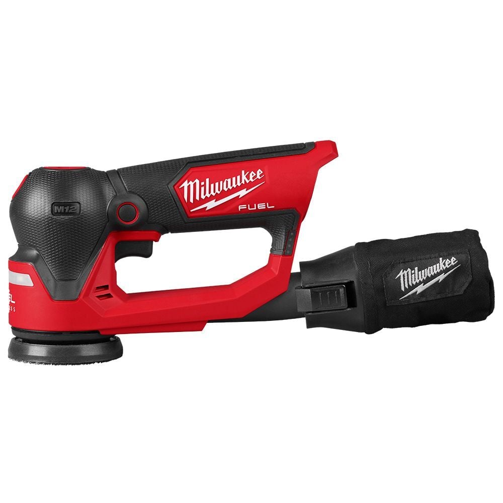 Milwaukee M12 Fuel Random Orbital Detail Sander, 3-In (Tool Only)