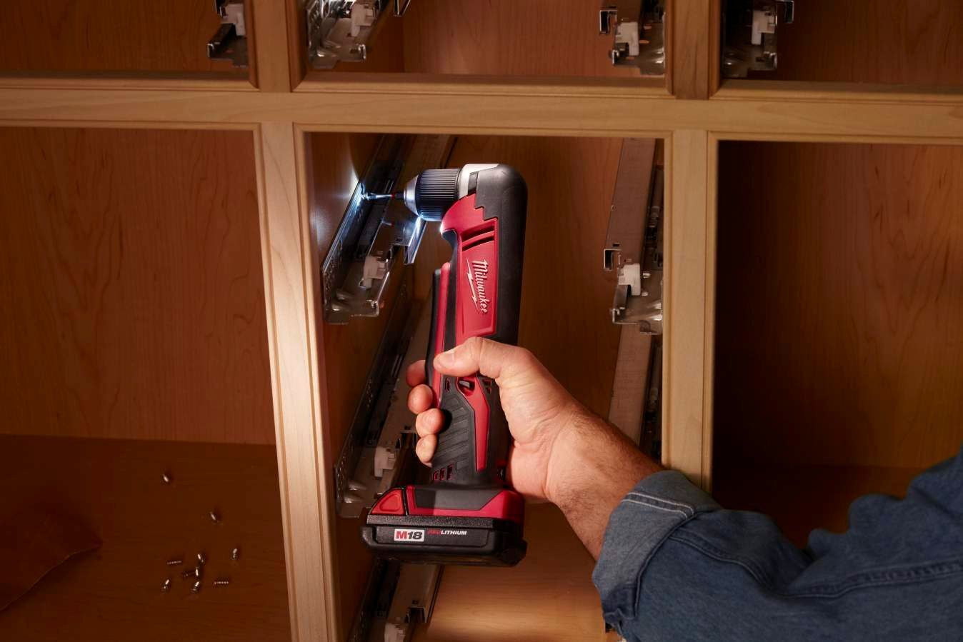 Milwaukee M18 Right Angle Drill Driver, 3/8-In (Tool Only)
