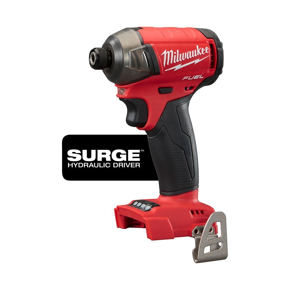 Milwaukee M18 Fuel Surge Hex Hydraulic Impact Driver, 1/4-In (Tool Only)