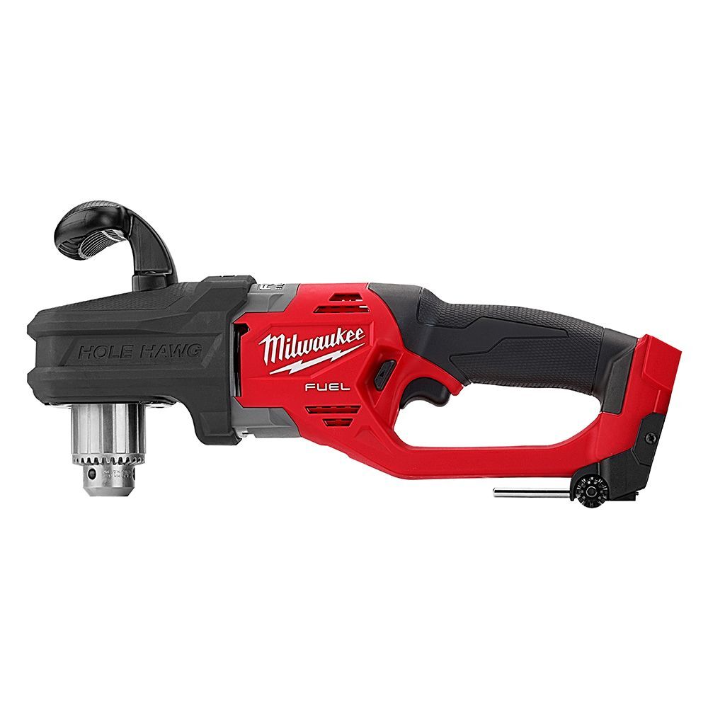 Milwaukee M18 Fuel Hole Hawg Right Angle Drill, 1/2-In