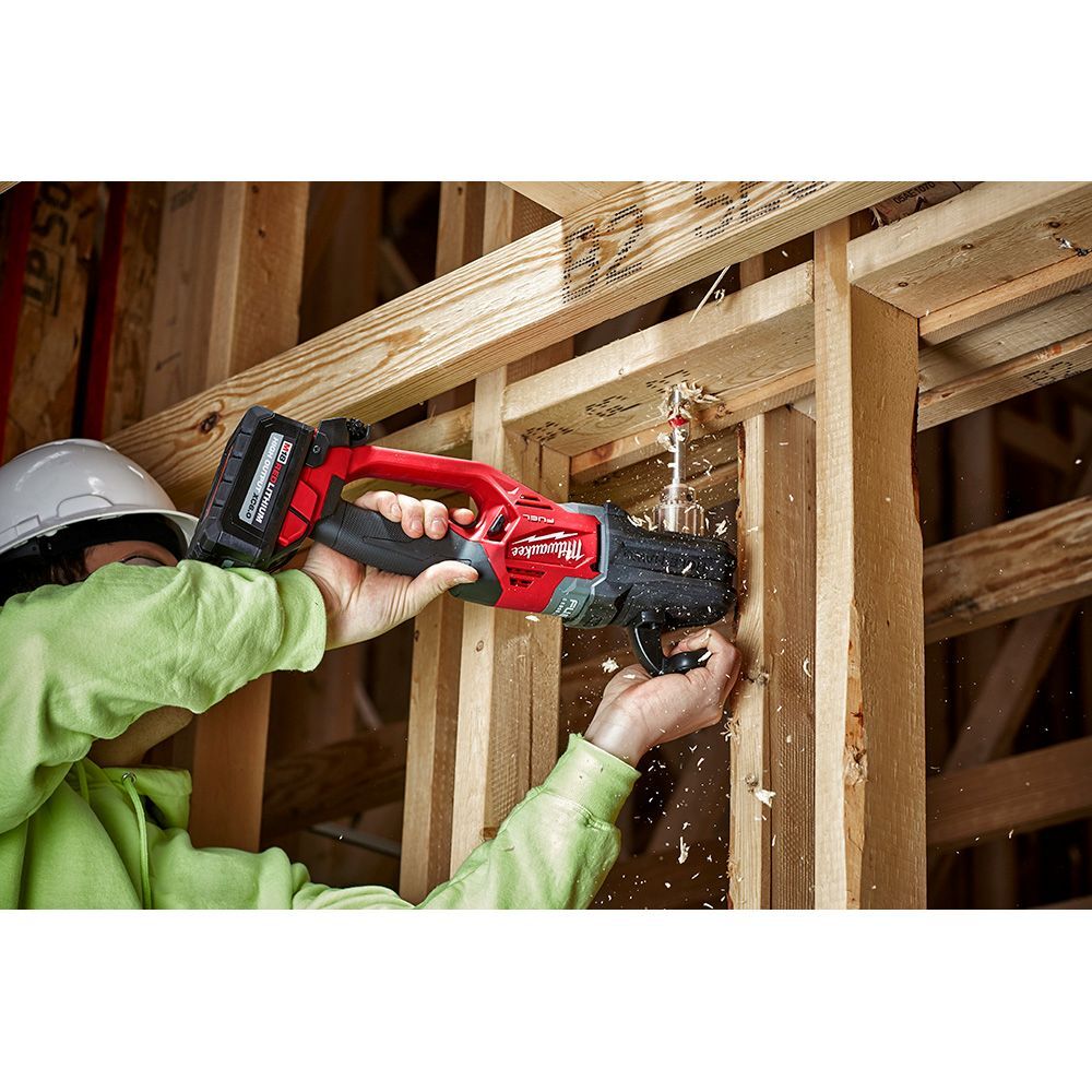 Milwaukee M18 Fuel Hole Hawg Right Angle Drill, 1/2-In