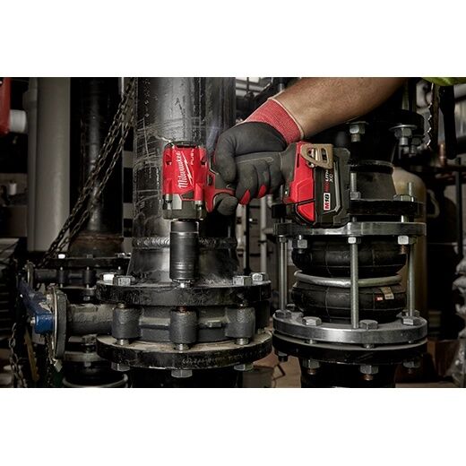 Milwaukee M18 Fuel Compact Impact Wrench With Friction Ring, 3/8-In (Bare Tool)
