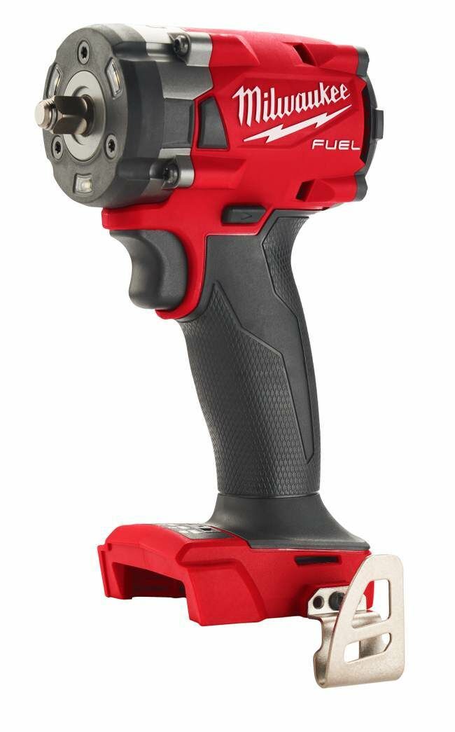 Milwaukee M18 Fuel Compact Impact Wrench With Friction Ring, 3/8-In (Bare Tool)