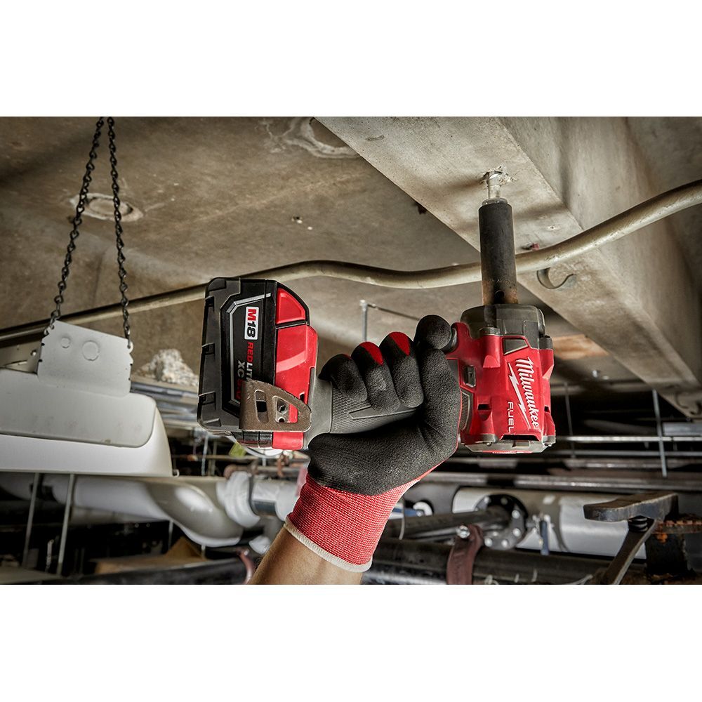 Milwaukee M18 Fuel Compact Impact Wrench With Friction Ring, 1/2-In (Tool Only)