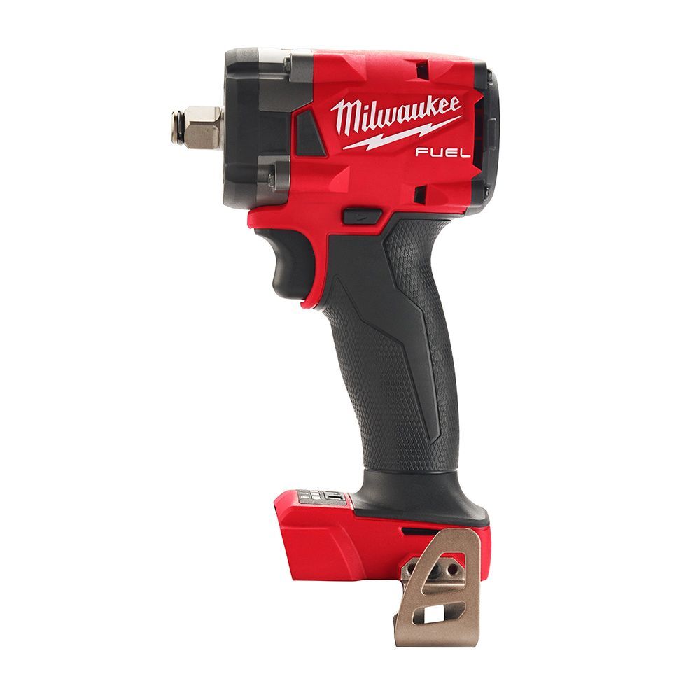 Milwaukee M18 Fuel Compact Impact Wrench With Friction Ring, 1/2-In (Tool Only)