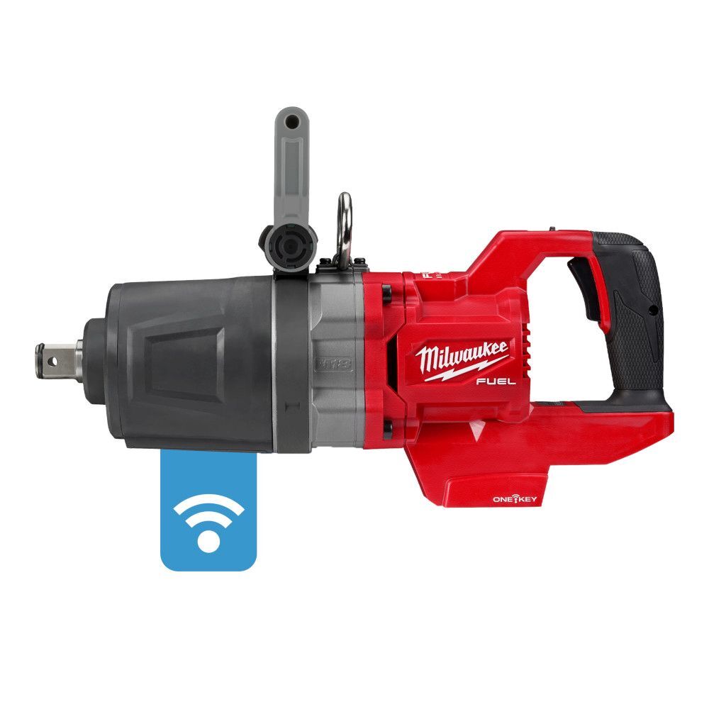 Milwaukee M18 Fuel One-Key D-Handle High Torque Impact Wrench, 1-In (Tool Only)