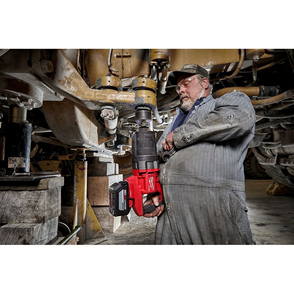 Milwaukee M18 Fuel One-Key D-Handle High Torque Impact Wrench, 1-In (Tool Only)