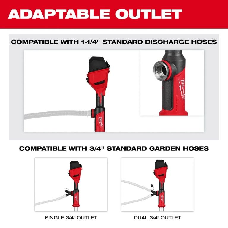 Milwaukee M18 Brushless Stick Transfer Pump (Tool Only)