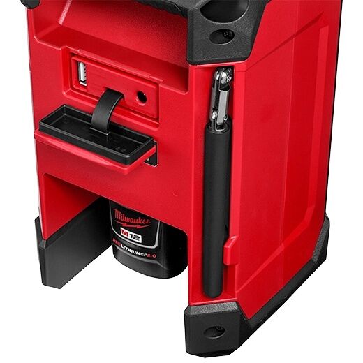 Milwaukee M12 Cordless/Corded Dual-Power Radio/Charger (Tool Only)