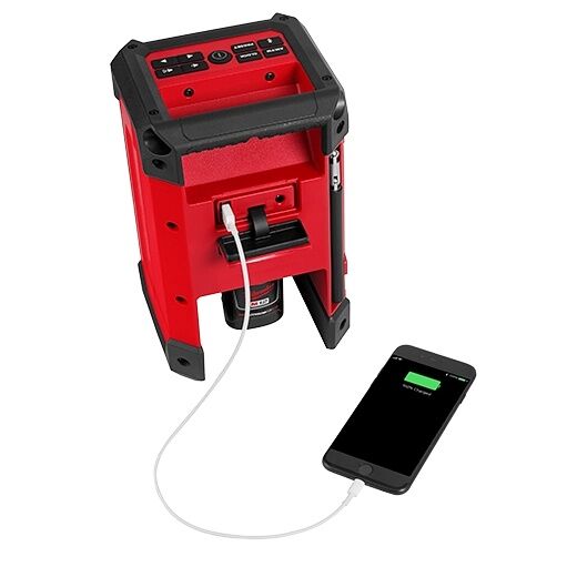 Milwaukee M12 Cordless/Corded Dual-Power Radio/Charger (Tool Only)