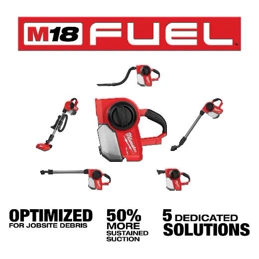 Milwaukee M18 Fuel Compact Vacuum, 0.25-Gal (Tool Only)