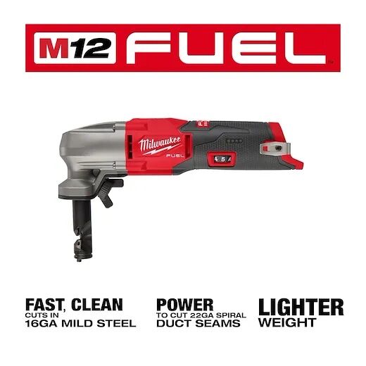 Milwaukee M12 Fuel Variable Speed Nibbler, 16-Gauge (Tool Only)